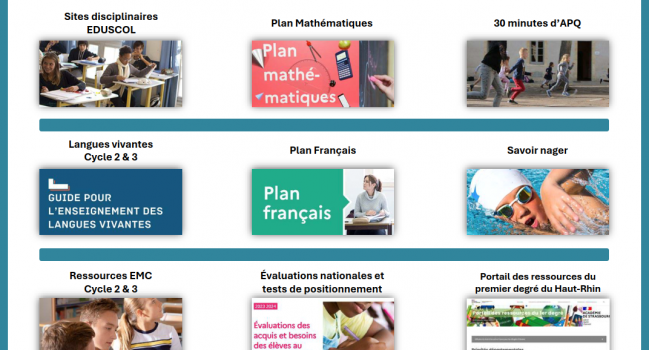 Ressources institutionnelles