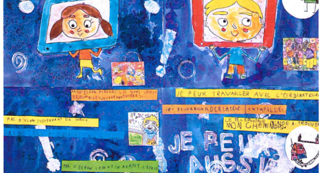 Semaine de l’école maternelle – sensibilisation à l’exposition aux écrans