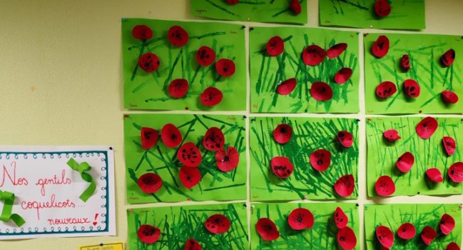 Semaine des arts à l’école maternelle Les Magnolias classe de PS/MS