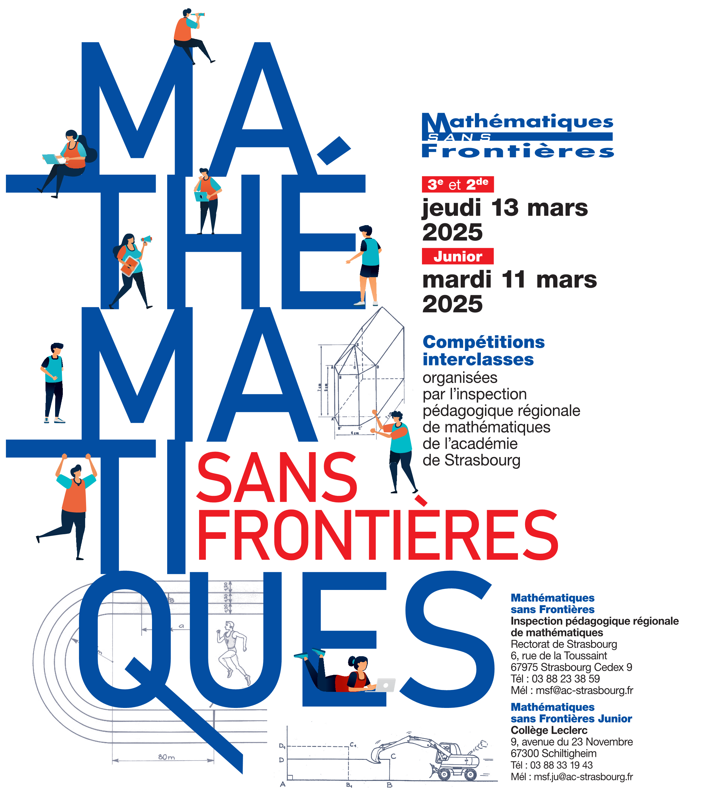 Les CM2 de école élémentaire Anne Frank, 3ème au concours Maths Sans Frontière